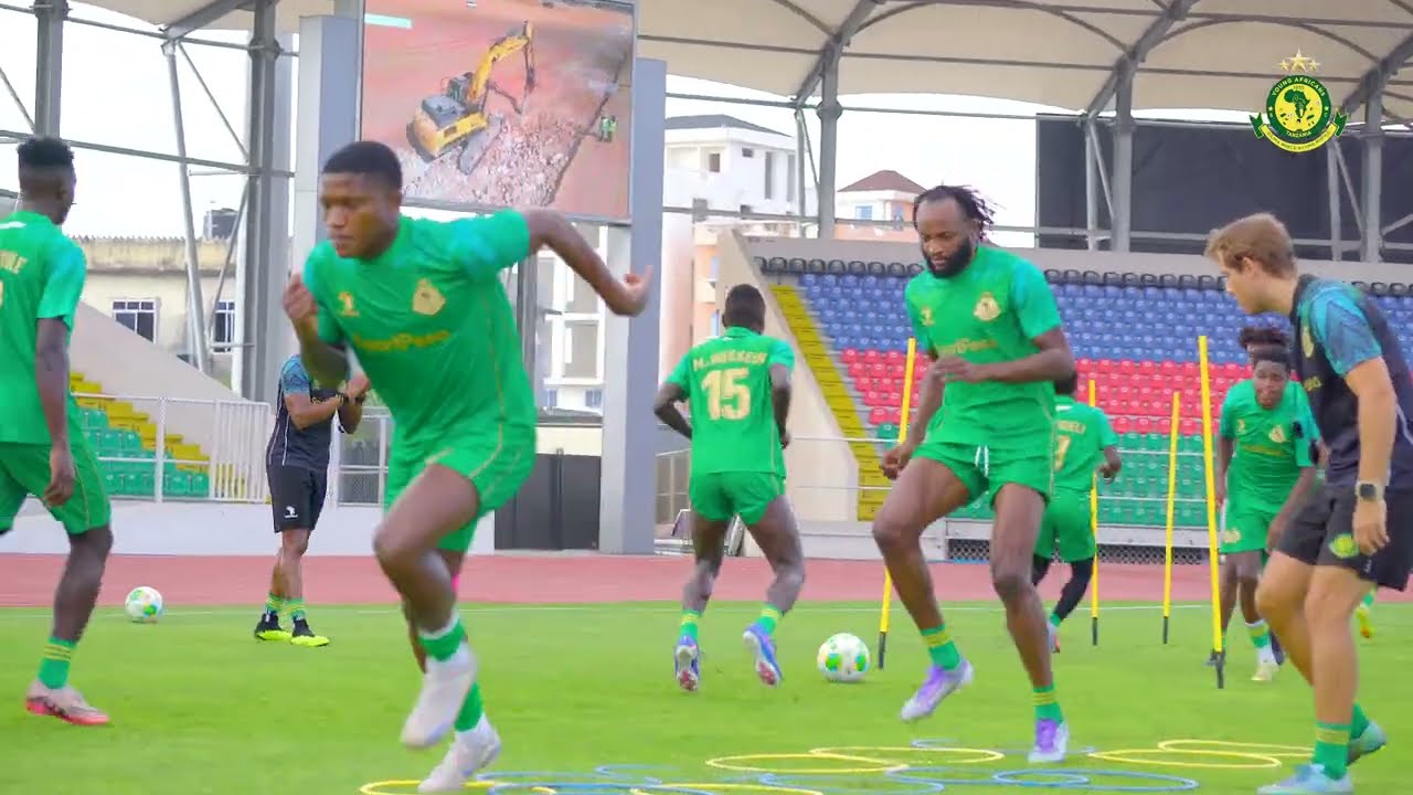 KIKOSI KILIVYOFANYA MAZOEZI YA MWISHO KUELEKEA MECHI DHIDI YA SIMBA SC - ZANZIBAR