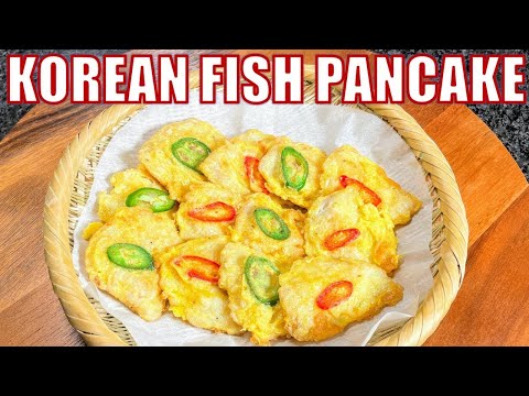 Korean Pollock Fish Pancake Recipe | 동태전 고소하게 만드는법