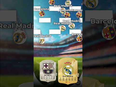 Real Madrid vs Barcelona #short