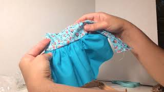 Tutorial de cómo hacer un vestido para barbie