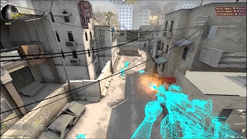 CS:GO | Wallhack / Noclip , fun :D (Bots)