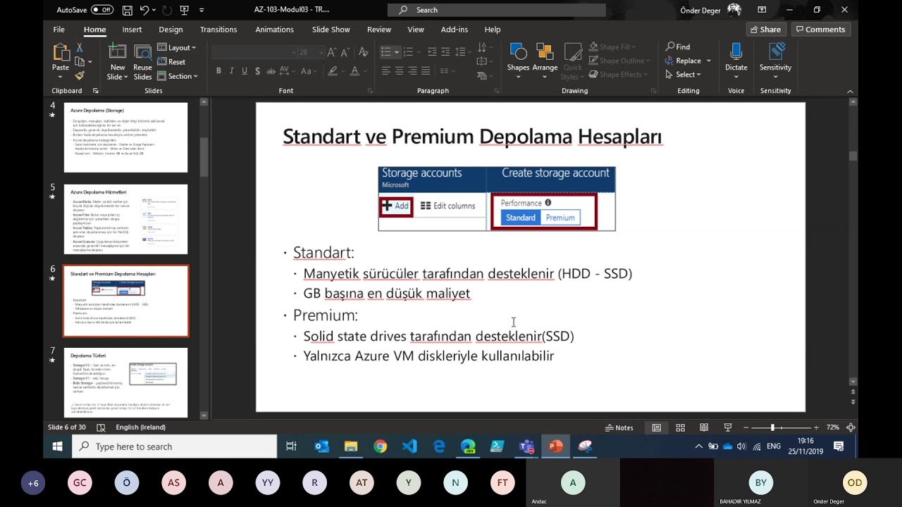 AZ-103 Microsoft Azure Administrator - Bölüm 3 - YouTube