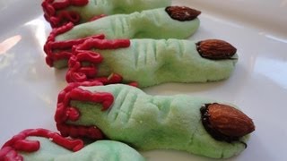 Witches Fingers!! (Halloween Cookies)