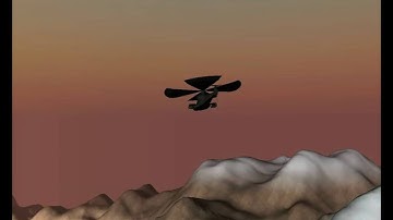 A²DS - Manual flight in terrain with sun shaders 2