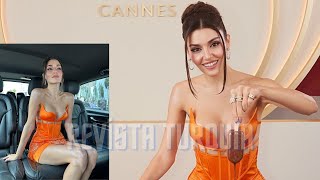 Segunda invitación de Hande Erçel a Cannes: Reacciones de los famosos  #handeerçel