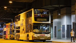 九巴ATE83(LE3181)@234B 富華街至麗都灣行車片段