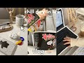 vlog: a chill day in life | public vlogging, ramen and coffee date, school work, skincare routine 🍰🤍