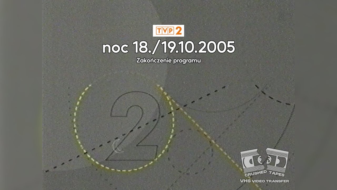 Zakończenie programu Dwójki - noc 18./19.10.2005