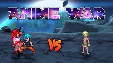 Goku Perfect SSB & Evil Goku SSJ3 VS Adam V2 in Jump Force Mugen 🔥