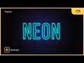 #5 Membuat Efek Tulisan Neon | Tutorial Text Effect Adobe Illustrator 2021 Bahasa Indonesia