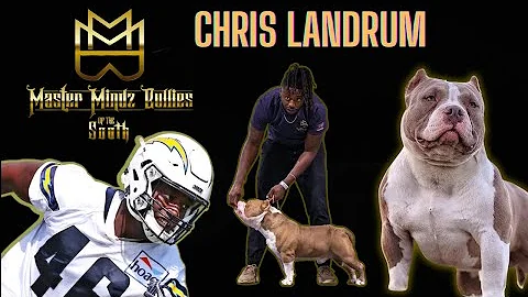 RETIRED NFL PLAYER  CHRIS LANDRUM | MASTER MINDZ B...