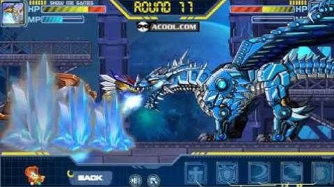 Robot Ice Dragon VS Robot Turtle - Game Show - Game Play - 2016 - HD