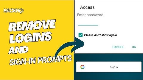 How to Remove Password, Signup, or Login prompt with MT Manager