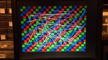 Stm32f4 rendering color vga with draw instructions from atm