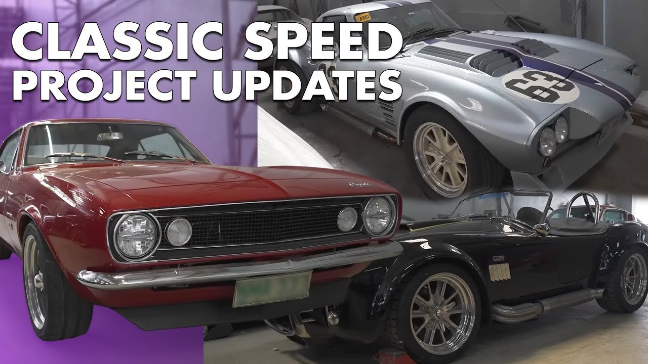 Classic Car Updates at Classic Speed (2022) Angie Mead King YouTube