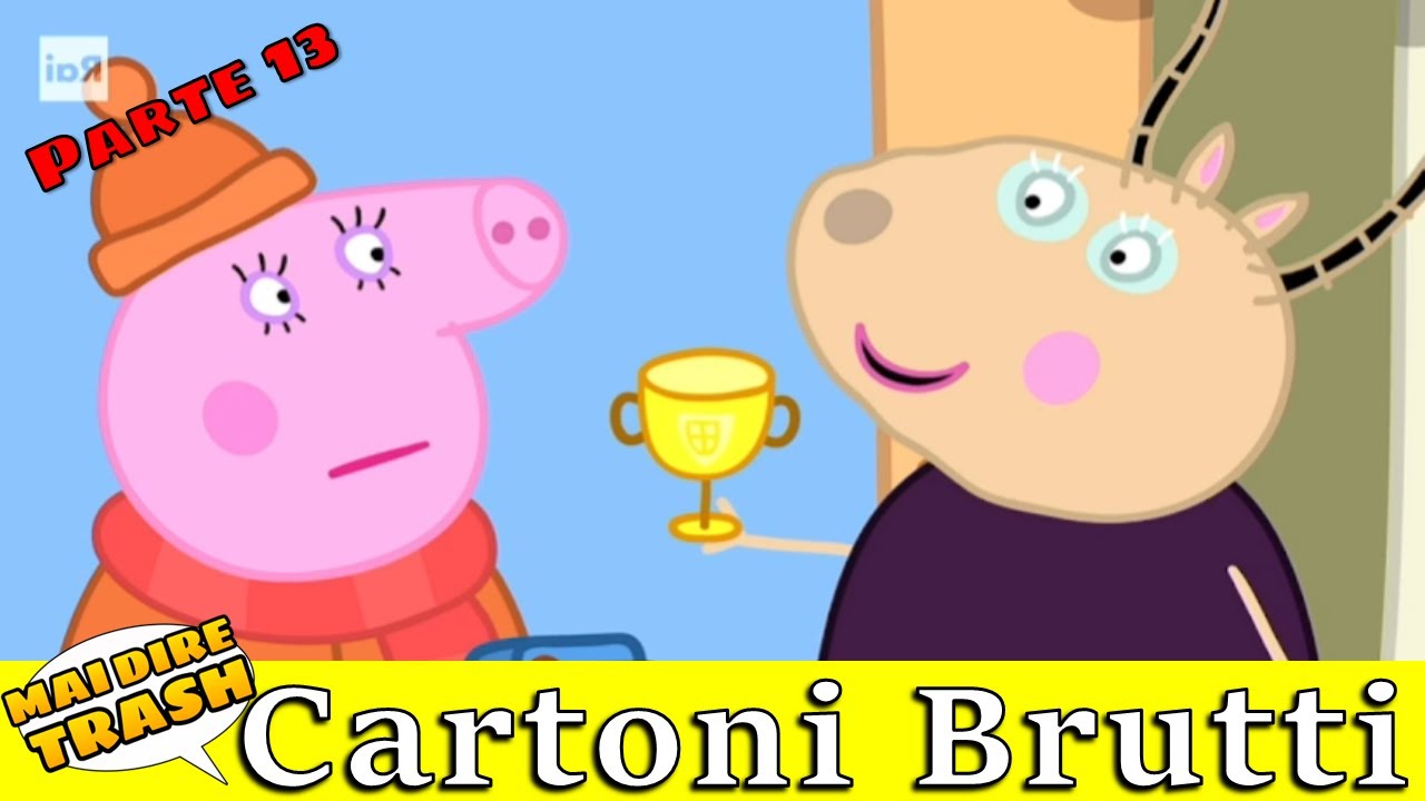 PEPPA PIG 🐷  Cartoni Brutti - con DARIO AUGUSTO QUARTO (parte 13)