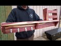 Easiest DIY Entryway Key Holder | Logs To Lumber | Eastern Red Cedar