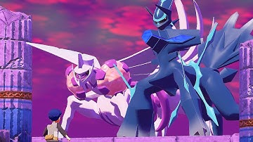 Special Origin Dialga & Origin Palkia in Pokémon Legends Arceus (4K)