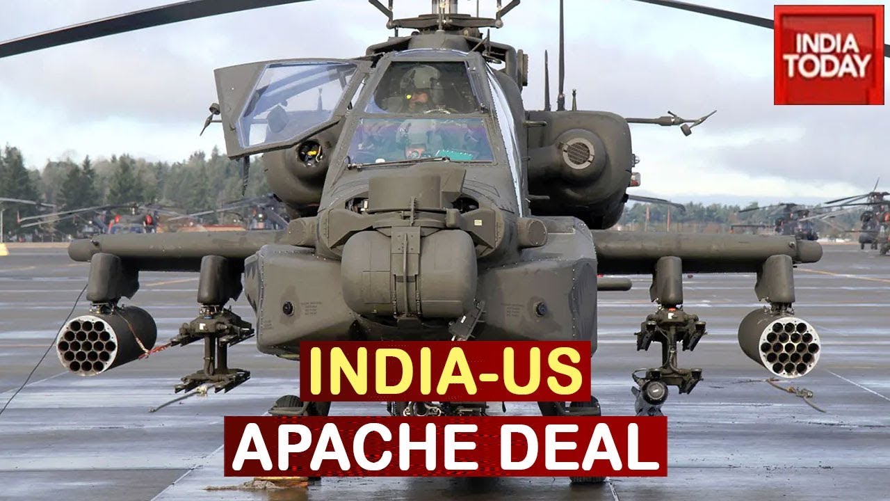 India-US Apache Deal : Modi Govt To Buy 6 Apace During Trump's India Visit