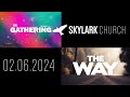 The gathering at skylark church    sunday 2nd june 2024