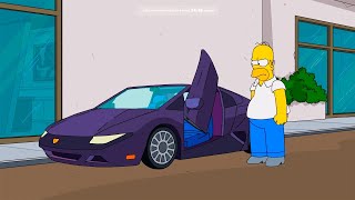 El Lamborghini de Homero Los simpsons capitulos completos en español latino