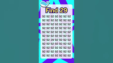 Check observation skill 241: only 7% people can find the number in 5 sec #shorts #spotthedifference