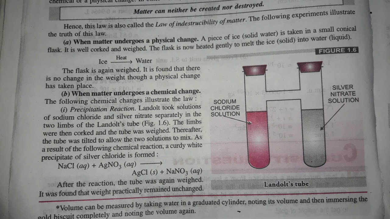 Law Of Conservation Of Mass 11 Class YouTube law-of-conservation-of-mass-11-class-youtube
