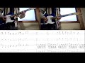 ASIAN KUNG FU GENERATION 鵠沼サーフ ギター 弾いてみた TAB譜付