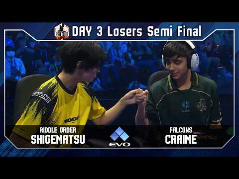 Shigematsu vs Craime — EVO 2026 — Losers Semifinal