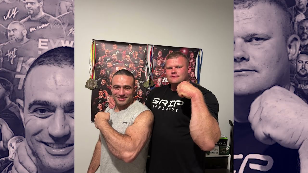 RUSTAM BABAIEV AND KAMIL JABLONSKI JOINT TRAINING