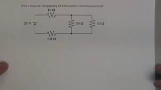 Power dissipation