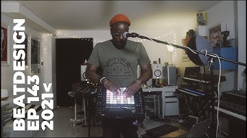 BEATDESIGN 143 Lofi Live performance  Beats and vocals from scratch with Ableton PUSH
