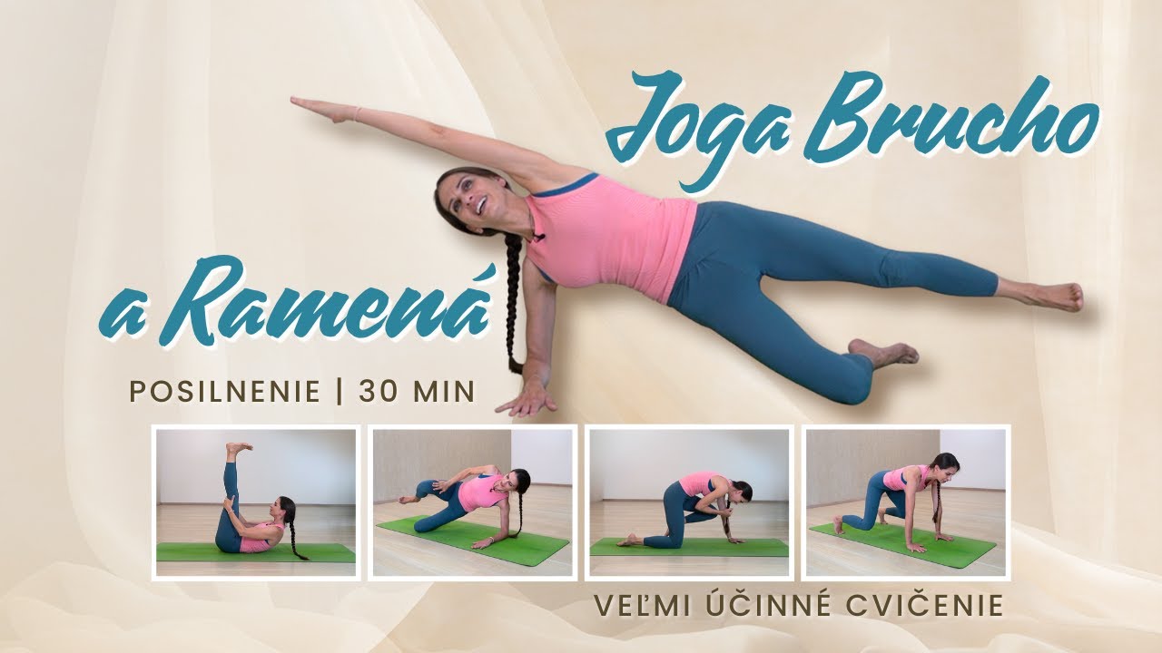 JOGA brucho a ramená | posilnenie 30 min