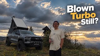 Camping With a Blow Turbo on My 2025 Chevy Colorado Zr2