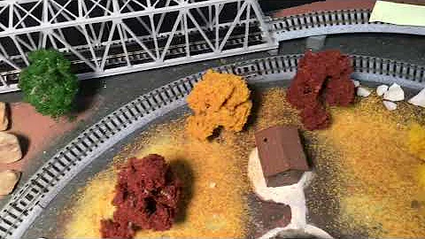 Small 2x4 N Scale Layout Track Plan