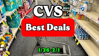 CVS Best CHEAP Deals + $12 Moneymaker Online Order!  1/26-2/8