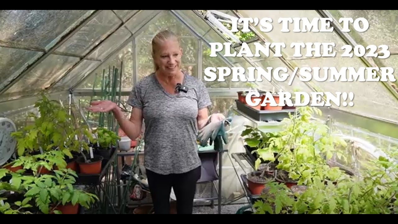 GARDENING IN PLANTING THE 2023 SPRING GARDEN YouTube