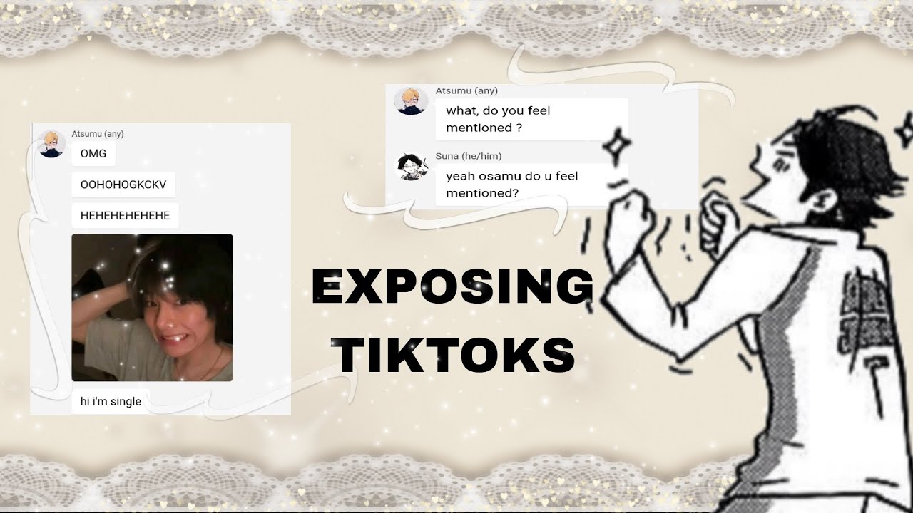 haikyuu texts | exposing tiktoks PART 6