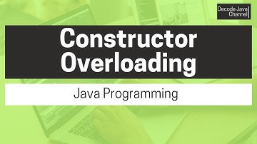 What is constructor overloading in Java?