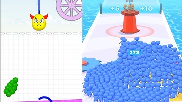 Draw To Smash Vs Count Master| Android Ios gameplay