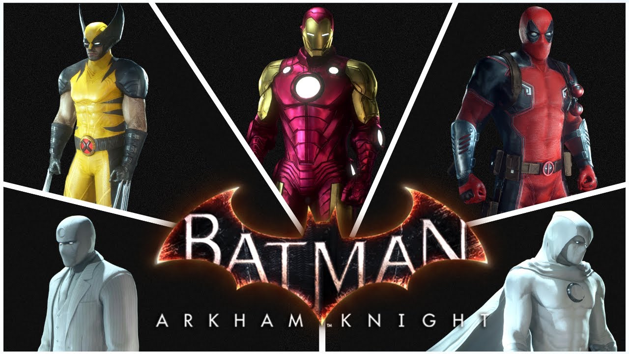 Batman Arkham Knight Mod Showcase - Marvel Heroes - YouTube