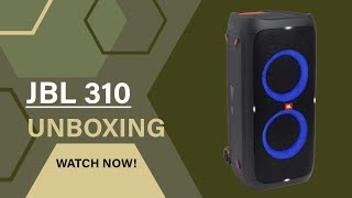 JBL 310 UNBOXING  Favorite Party Speaker