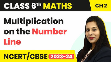 Multiplication on the Number Line - Whole Numbers | Class 6 Maths