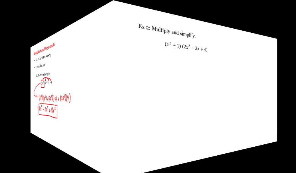 Math 1A/1B. Pre-Calculus: Multiplication of Polynomials