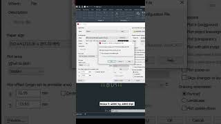 High Resolution PDF Export in AutoCAD #autocad #autocadtips #autocadtutorial #shorts
