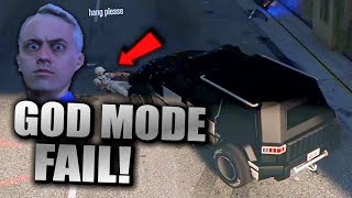 Watch As This DOUBLE GOD MODE Exploiter Repeatedly Fails To Take Me Out In GTA Online!