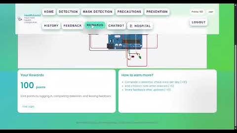 🎥 HealthAssist – AI + IoT Powered Health Screening System | K-1000 Ignithon 2025 Project