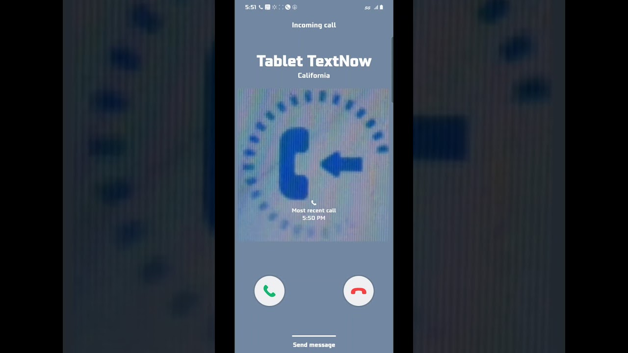 Retro Samsung Galaxy S20 5G incoming call (Phone icon animation #4)