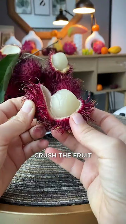 How to eat Rambutan! 🤤