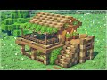 Minecraft How To Build A Beautiful Wooden Survival Starter House Minecraft How To Build A Beautiful Wooden Survival Starter House
